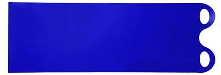Poo4kark Vielseitiges Ganzjahres-Rodeln für Abenteuer auf Schnee Sand EIS mit robustem Freizeit-Rutschbrett Design (Blue, 137X46cm)