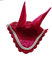 Rhinegold 0 Fly Veil/Noise Muffler-Pony-Raspberry Fliegenschleier, Himbeere