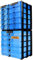 WestonBoxes Drawer Stak Storage Units, 3 Stackable units A4, A5 & DL Crafting Storage Solution including boxes (Blue)