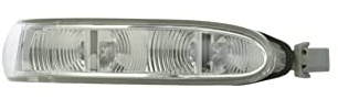 TYC Blinker Rechts Spiegel LED MERC | 321-0129-3 Kompatibel mit Clk (C209),CLK Cabriolet (A209),SL (R230),Viano (W639)