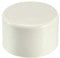sourcing map 50mm PVC Pipe Cap Fitting, Slip End Caps DWV(Drain Waste Vent) White 2Pcs