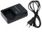 Siwetg MH-24 Chargeur de batterie pour appareil photo En-el14 P7100 P7000 D3100 D5200 D5100 D3200 D3300 D5300 P7000 P7800 Batterie au lithium MH-24 eu