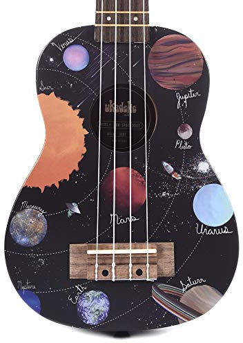 Kala Wood Ukadelic Spaced Out Sopran-Ukulele