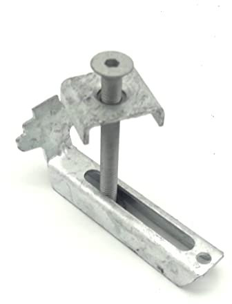 Gitterrost Befestigung Gitterrostklemme Gitterrostsicherung Lichtschacht bis 60 mm 4x Befestgungss. O.23S + U. 31