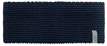 DRASSN Stirnband Damen - Waldkirch - 55% Merino, nachhaltig durch 45% recycelte PET-Flaschen, weiches Stirnband Winter (Schwarz)