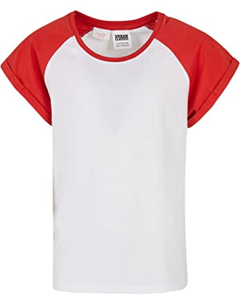 Urban Classics Damen Girls Contrast Raglan Tee