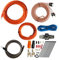 ROCKDIRECT True 4 Gauge Car Audio Cable Amp Wiring Kit - 2 Channel CCA Power Cable Amplifier Install Wiring Kit