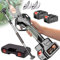 MMCUBE Tijeras de podar eléctricas Inalámbricas Podadora a batería 21V 4.5AH con Pértiga de extensión - Tijera eléctrica de jardinería - 45mm de diámetro de Corte (Color : 3 Battery, Size : 3 Blade)