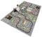 ZFHNYJWKL Kinder spielteppich Auto Jungen & Mädchen Teppich Straßenteppich Bauteppich Stadtstadt Lernbereich Teppich Pädagogischer Antirutsch für Kinderzimmer Grau Blau Grün(A,120X180CM)