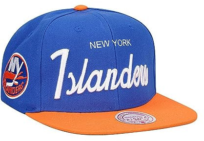 Mitchell & Ness New York Islanders Vintage Script Snapback Cap