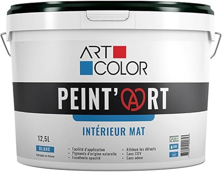 Peint'Art - Peinture intérieure mate | Blanche -12,5 L
