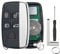 5 boutons pour Range Rover Landrover Remote Range Rover Evoque Key Range Rover Sport Key Jaguar F Pace fob F Type F Evoque Key Fob 2011 433 MHz avec lame
