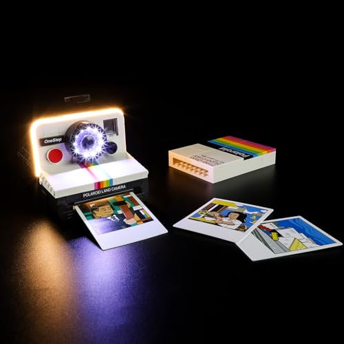 Lightailing Jeu de Lumières pour Lego- 21345 Appareil Photo Polaroid OneStep SX-70 - Modèle En Blocs De Construction - Ne Figurant Pas Sur Le Modèle