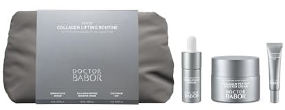 DOCTOR BABOR Lifting Set mit 3 High Performance Produkten, Anti-Aging, feuchtigkeitsspendend, unmittelbar sichtbar glattere und praller wirkende Haut,Collagen Lifting Routine, vegan, 3 Teile