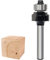 Akylin Round Over Router Bits, 1/4 Inch Shank, 1/16 ( 1.6mm ) Radius，Tungsten Carbide Tipped, Rounding Edge Forming, Round Over Beading Router Bits