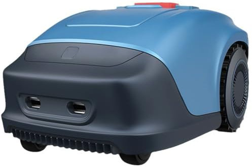 GAYAYAS Tosaerba Robotizzato Senza Fili, Tagliaerba Robotizzato con Stazione di Ricarica, Dispositivo di Protezione di Sicurezza/Antifurto, Pendenza del 33%, Sensore Pioggia