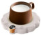Desk Mug Warmer, Electric Mug Warmer, Multipurpose Cup Warmer, Smart Coffee Mug Warmer, Ceramic Cup Warmer, Stainless Steel Cup Warmer for Ceramic Cups, Stainless Steel Cups
