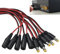 keyxer Kit de Cables de Corriente con Conectores Cilíndricos - 10 Piezas 18AWG 5.5x2.1/2.5mm para Equipos de Bajo Voltaje y Cámaras (12V/5A DC, Adaptadores Pigtail Soldables)