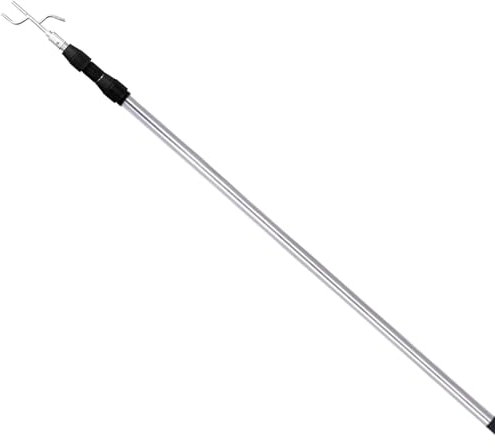 Teleskop-Ladungsgreifer, 1,5 m lange Pickup-Ladefläche, Zubehör für Schwerlast-LKW, Teleskopstange – Teleskop-Ladungsgreifer, Greifhaken