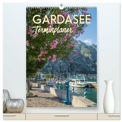 GARDASEE Terminplaner (hochwertiger Premium Wandkalender 2026 DIN A2 hoch), Kunstdruck in Hochglanz: Reizvolle Ansichten rund um den Lago di Garda (CALVENDO Orte)