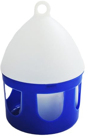 Taubentränke | Wasserstation für Vögel mit 2 l, abnehmbare Tränke für Tauben im Winter, Hühnerstall, Wachtelzucht, Vogelzucht, Entenpflege