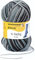 REGIA 4-fädig Color 9801269-07390 fog color Handstrickgarn, Sockengarn, 100g Knäuel