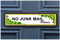 (6 DESIGNS) No Junk Mail Sign sticker for Letterbox Leaflet Flyers Menus Door Sticker for Home Office Shop (Green Leaves No Junk Mail sticker)