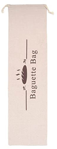 New Living 100% Organic Linen Bread Bag | Reusable Bread Bags | Food Storage Bag | Bread Storage Bag | Bread Storage Bag | 38 x 27 cm | Eco Bread Bag