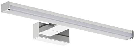 SEBSON® LED Spiegelleuchte 40cm, Wandmontage, Spiegellampe Bad IP44, neutralweiß 4000K, 400x109x40mm, 8W 630lm hell, LED Wandleuchte