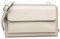 SH Leder Damen Handytasche Umhängetasche Geldbörse Multifunktion Beutel aus Echtleder Verstellbar Schultergurt Handy bis 6,7 Zoll 11,50x19cm Vera G368 (Beige)