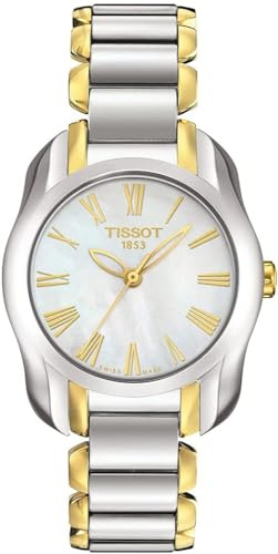 Tissot Women's Analogue Swiss Quartz Watch with Stainless Steel Strap T0232102211300