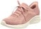 Skechers Ultra Flex 3.0 Brilliant Path, Zapatillas Mujer, Mauve Knit Pink Trim, 41 EU