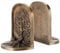 Baum des Lebens Buchstützen Set, Antik Messing Baum Buchstützen 2 Dekorative Buchstützen für Regale oder Bücherregal, Gusseisen Buchstützen, Stilvolle Messing Buchstützen, rutschfeste Schwere