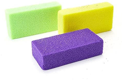 BAILIY Colore casuale PU Schiuma Rettifica Piede Pietra Rimuovi Calli e Morto Pelle Pietra Cura Piede Pomice Spugna Strumento Portatile