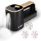 EiLVEEY Rasoir rechargeable pour tissus avec lames à 6 feuilles, écran LED numérique à 3 vitesses pour enlever les bouloches sur vêtements et meubles, poils de peluche, noir