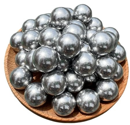 100 Stück 0,68 Kaliber Paintball Munition ,7,1 Gramm,68 Cal Paintball Kugeln , Massives Aluminium passend für Umarex T4E SD/LE TR68 HDR68, HDS68, HDX68 Valken M17