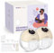 Nuliie Electric Breast Pump Hands-Free S32, Wearable Portable Breast Pumps 4 Modes 9 Levels, 24MM Comfortable Flange, More Private, Replaced Accessories Included (2 Packs, Brown)