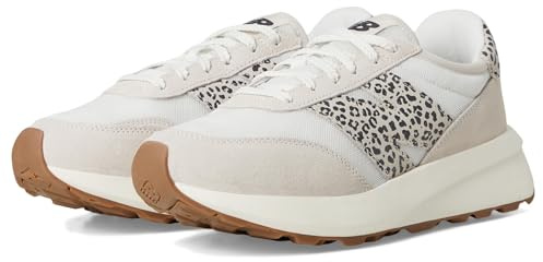 New Balance Unisex 370 V1 Sneaker, Moonbeam/Sea Salt/Gum, 7.5 US Men