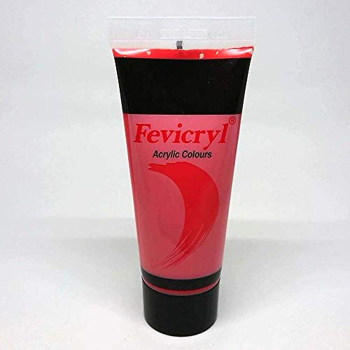 Peinture acrylique tube de 200 ml Classique - Scarlet lake AC36