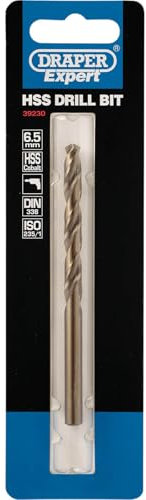 Draper H30PB Expert HSS Cobalt Drill, Blue, 6.5 mm