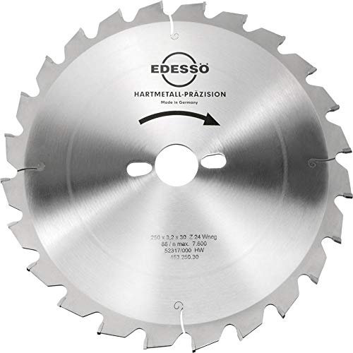 Edessö 45325030 Kreissägeblatt 250x3,2x30mm Z24 WZ-negativ aus HW
