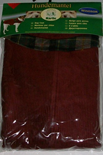 Hundemantel Windsor,weinrot,43cm,Karlie