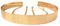 Live It Style It Damen Metall Gürtel Voll Waist Spiegel Breit Gold Silber Platte Bund Ketten Gürtel (2cm, Gold)