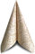 Unbekannt 50 Servietten, stoffähnlich, Airlaid Ornaments Champagner Creme 40 cm x 40 cm für Hochzeit Verlobung Taufe Weihnachten