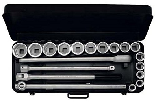 Elora Steckschlüssel-Satz 3/4 Zoll, Sechskant, 21-teilig 21-50 mm, 771-S15 MU