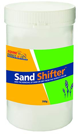 Equine Products Sand Shifter, Clear, 700 g - Assists Removal of Sand & Soil Particles in The Gut