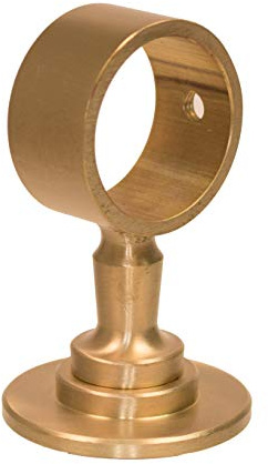 HAMBURGER TAUWERK-FABRIK EST. 1901 Seilträger Messing matt für 40mm Handlaufseil