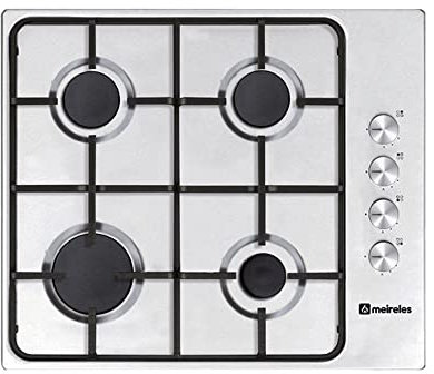 Meireles MG 3641 X hobs - Placa (Integrado, Gas, Acero inoxidable, Giratorio, Top left, A)