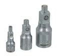 Neilsen CT3633 3-Piece Magnetic Socket Adaptor Set - 1/4in, 3/8in, 1/2in Drive Sizes, Includes 37mm, 43mm, 60mm Adaptors