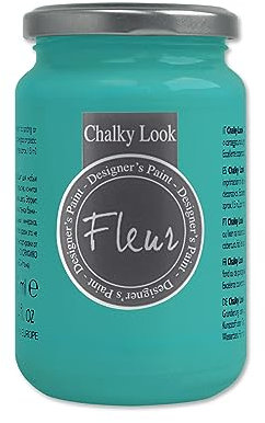 Fleur Paint 12352 - Pintura mineral (base agua, 330 ml) color Malaysia blue